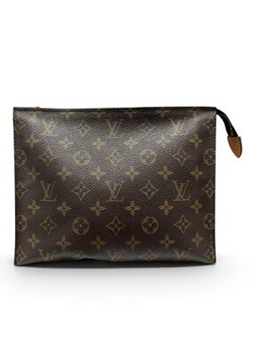 Louis Vuitton Monogram Leather Vintage Toiletry 26 Clutch Bag
